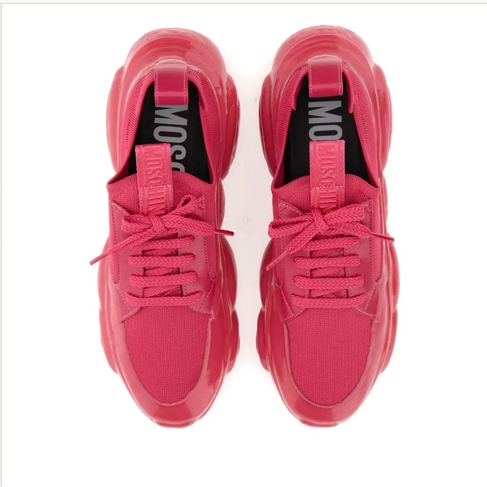 Moschino Women's Bold Pink Sneakers
